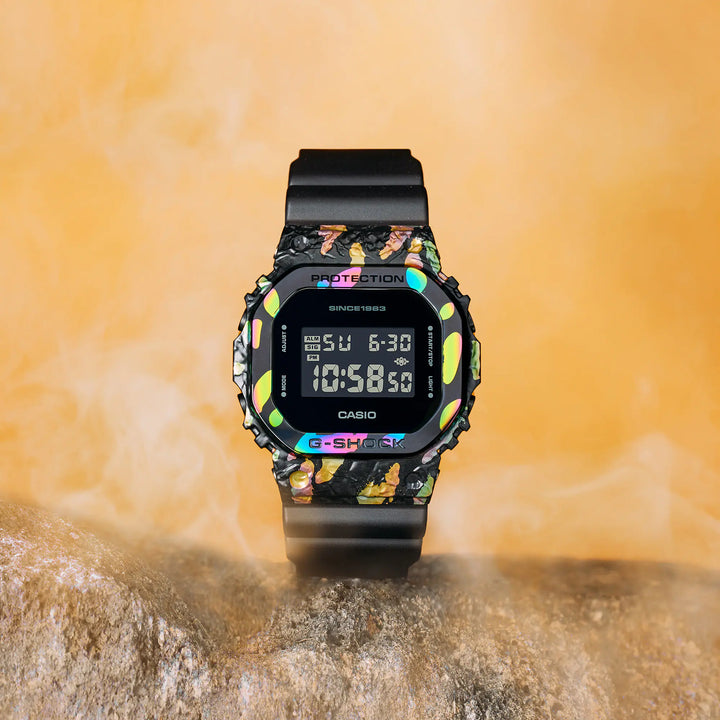 CASIO G-SHOCK GM-5640GEM-1DR SPECIAL COLOUR MODELS BLACK WATCH