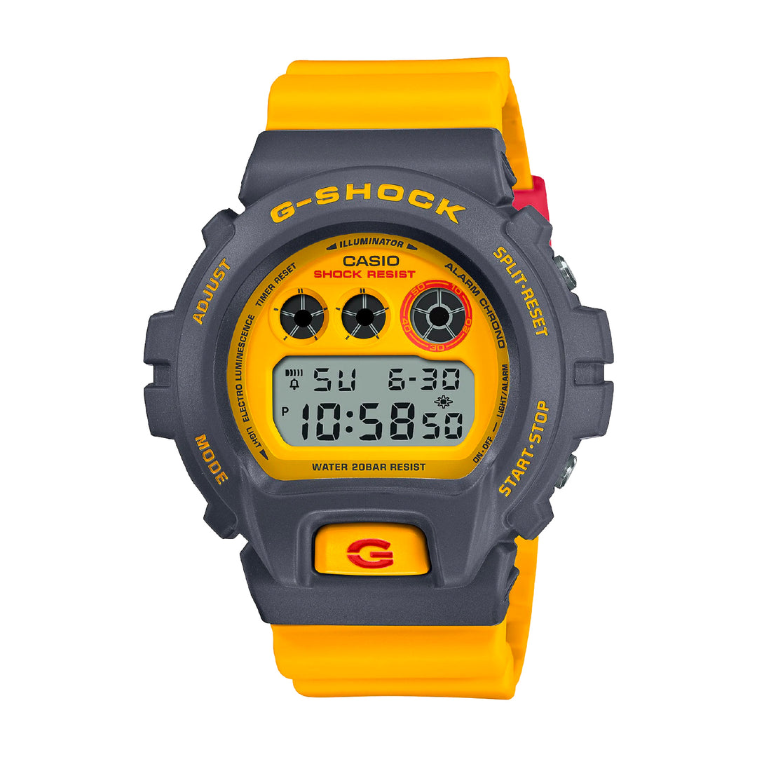 CASIO G-SHOCK DW-6900Y-9DR SPECIAL COLOUR MODELS YELLOW WATCH