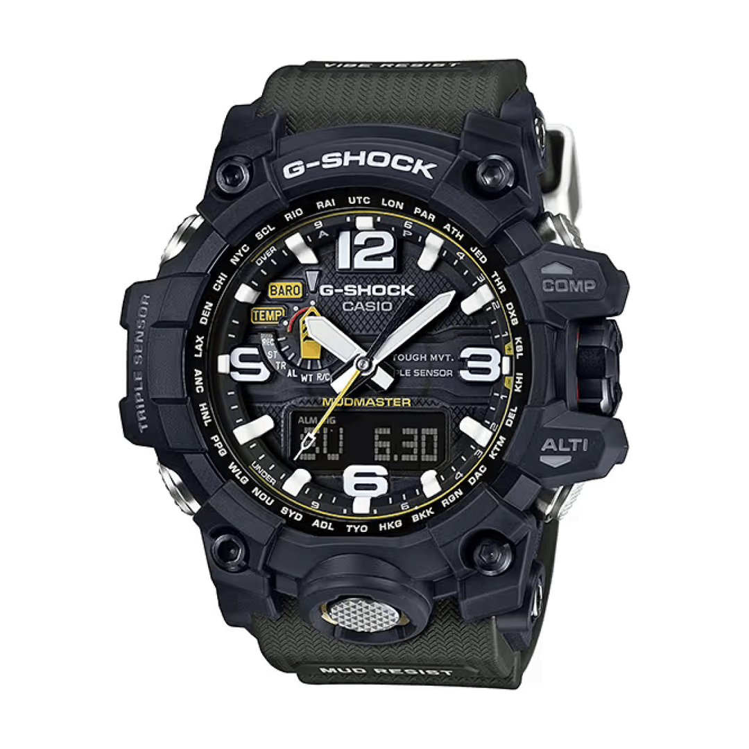 CASIO G SHOCK GWG 1000 1A3DR MASTER OF G LAND MUDMASTER GREEN