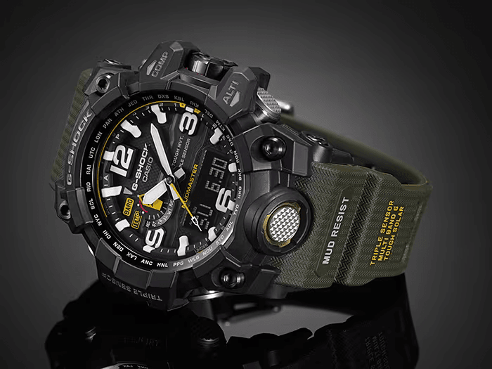 G shock 2025 mudmaster green