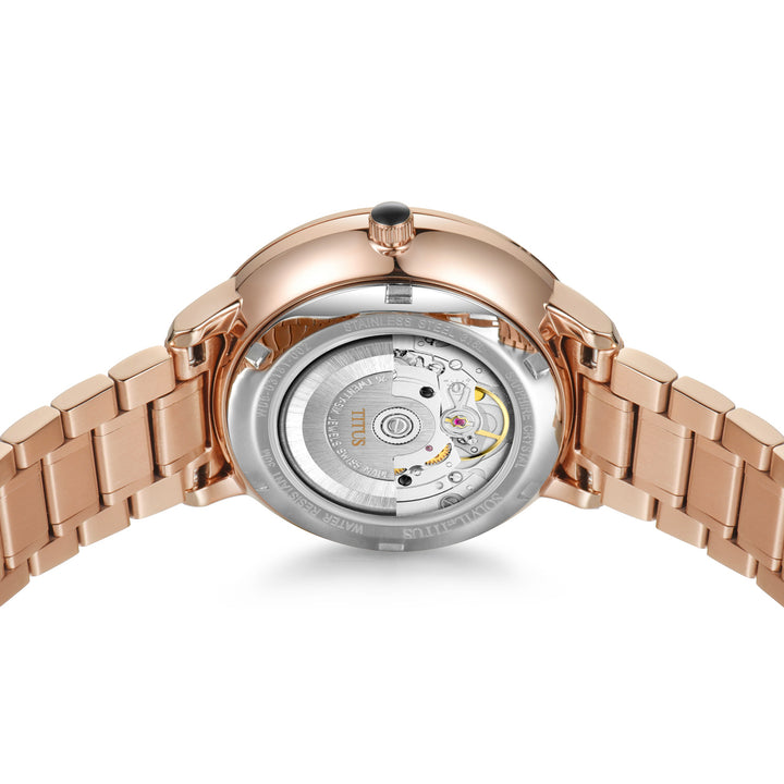 SOLVIL ET TITUS SONVILIER W06-03181-002 3 HANDS DATE AUTOMATIC WOMEN WATCH