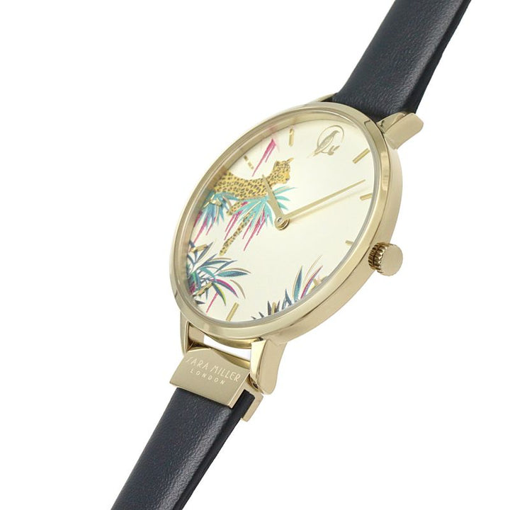 SARA MILLER TAHITI COLLECTION LEOPARD GOLD