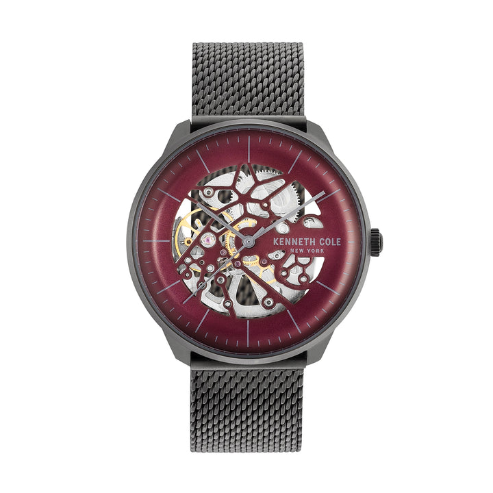 KENNETH COLE KC50565002 AUTOMATIC STAINLESS STEEL MESH MEN WATCH