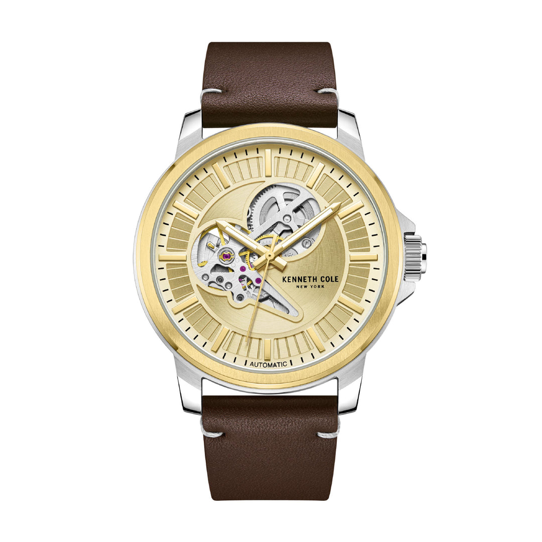 KENNETH COLE KCWGE2217004 AUTOMATIC BROWN MEN WATCH