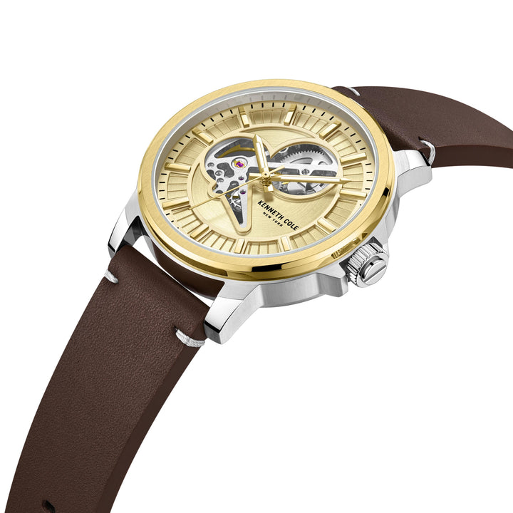 KENNETH COLE KCWGE2217004 AUTOMATIC BROWN MEN WATCH
