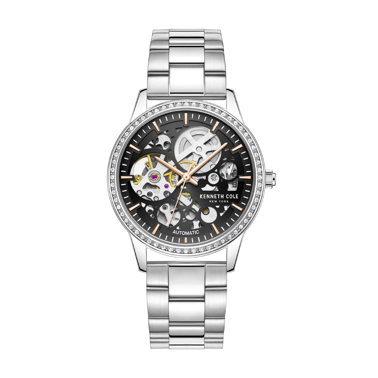 White stainless online steel watch