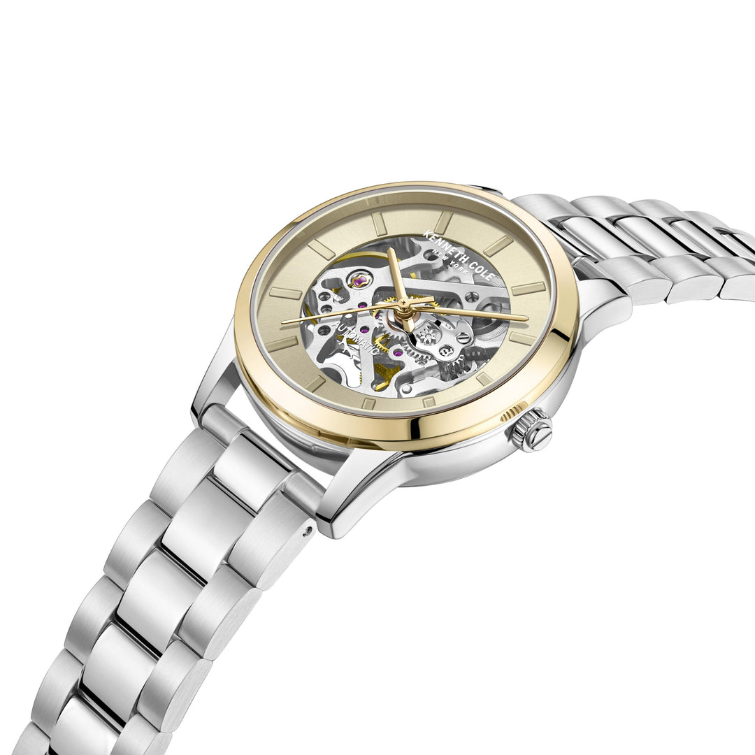 KENNETH COLE KCWLL2222503 AUTOMATIC SILVER WOMEN WATCH