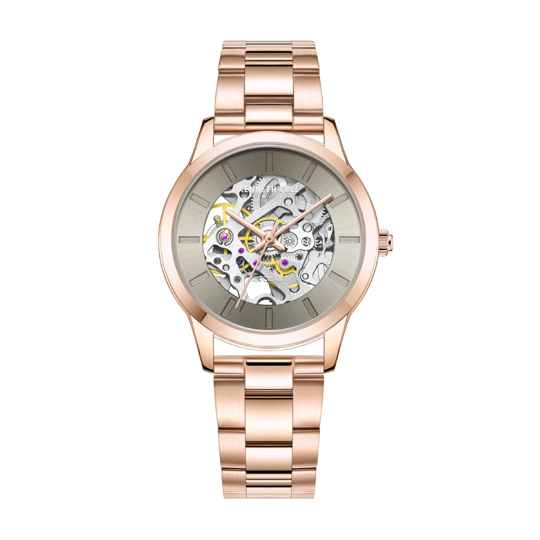 KENNETH COLE KCWLL2222504 AUTOMATIC ROSE GOLD WOMEN WATCH