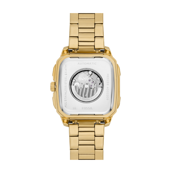 FOSSIL ME3239 INSCRIPTION AUTOMATIC MEN WATCH