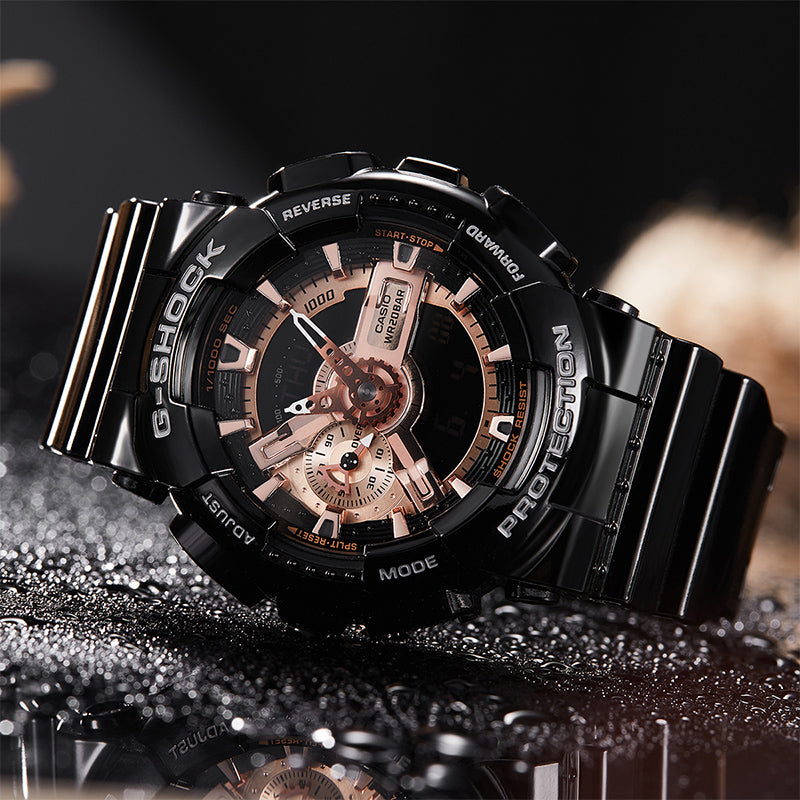 CASIO G-SHOCK GA-110MMC-1ADR SPECIAL COLOUR MODELS BLACK WATCH
