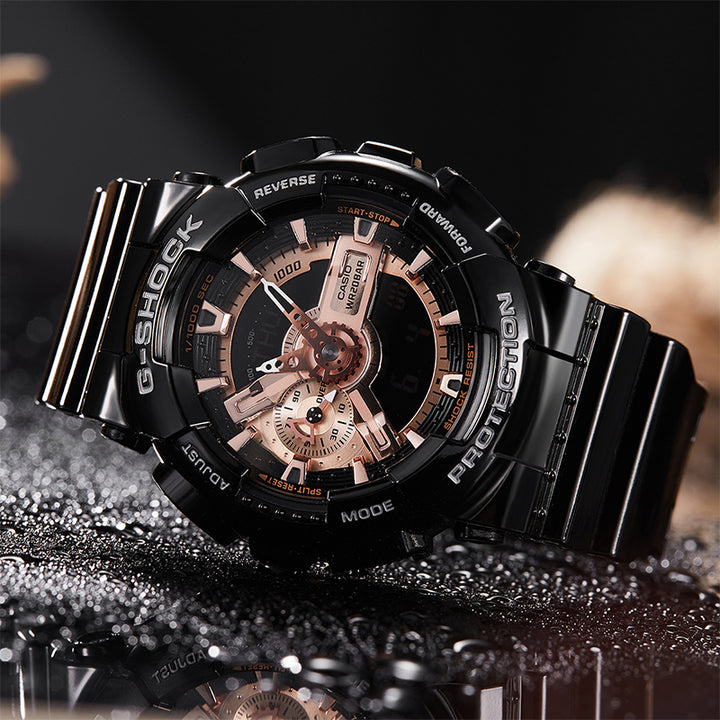 CASIO G-SHOCK GA-110MMC-1ADR SPECIAL COLOUR MODELS BLACK WATCH