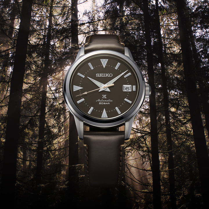 SEIKO PROSPEX SPB251J1 FOREST BROWN ALPINIST AUTOMATIC MEN WATCH