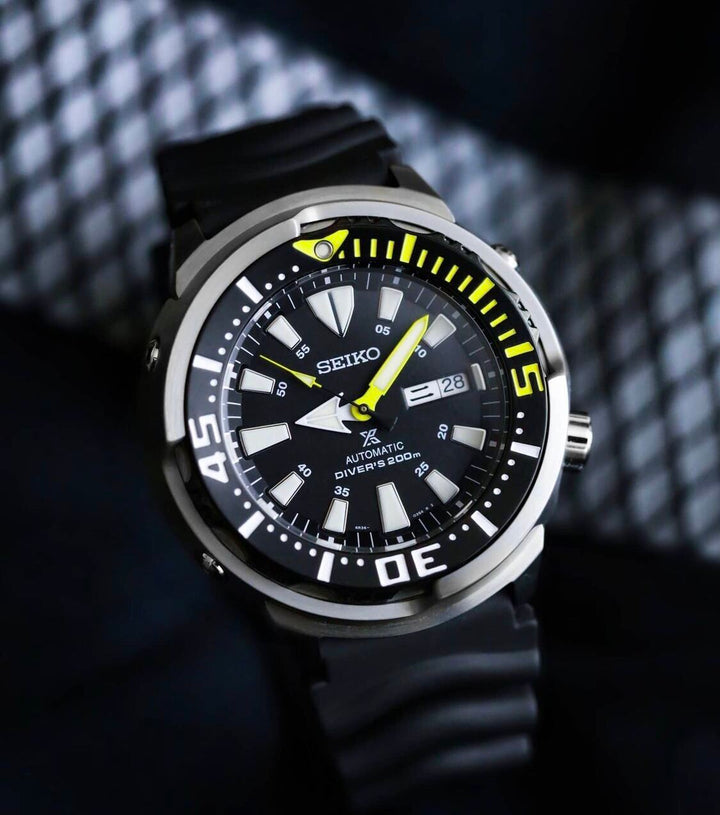 SEIKO PROSPEX SRPE87K1 AUTOMATIC BABY TUNA DIVER MEN WATCH
