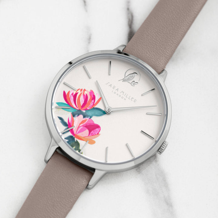 SARA MILLER PEONY COLLECTION SILVER
