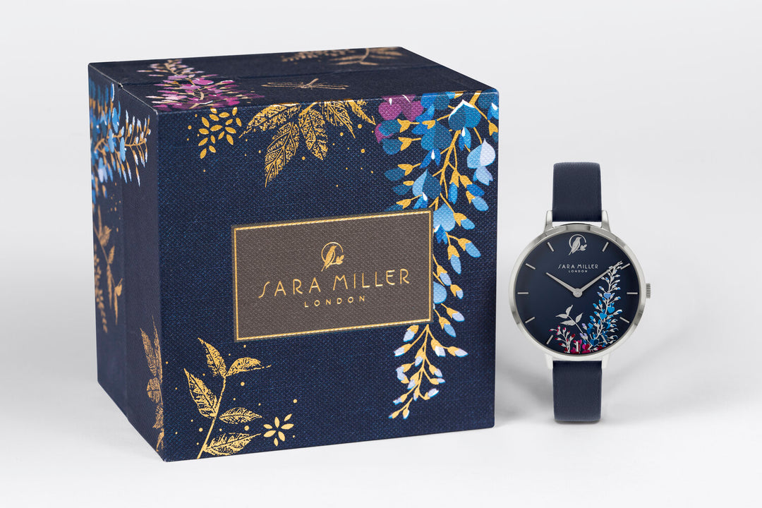 SARA MILLER WISTERIA COLLECTION BLUE