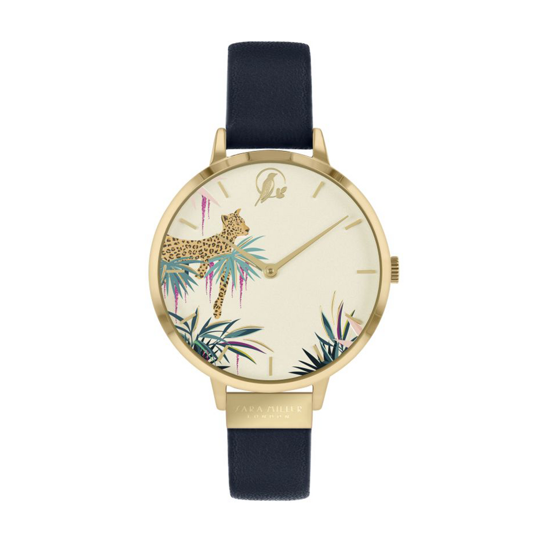 SARA MILLER TAHITI COLLECTION LEOPARD GOLD