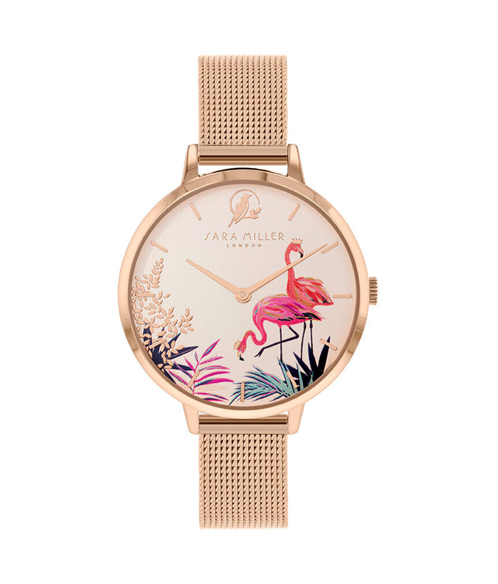 SARA MILLER TAHITI COLLECTION FLAMINGO ROSE GOLD