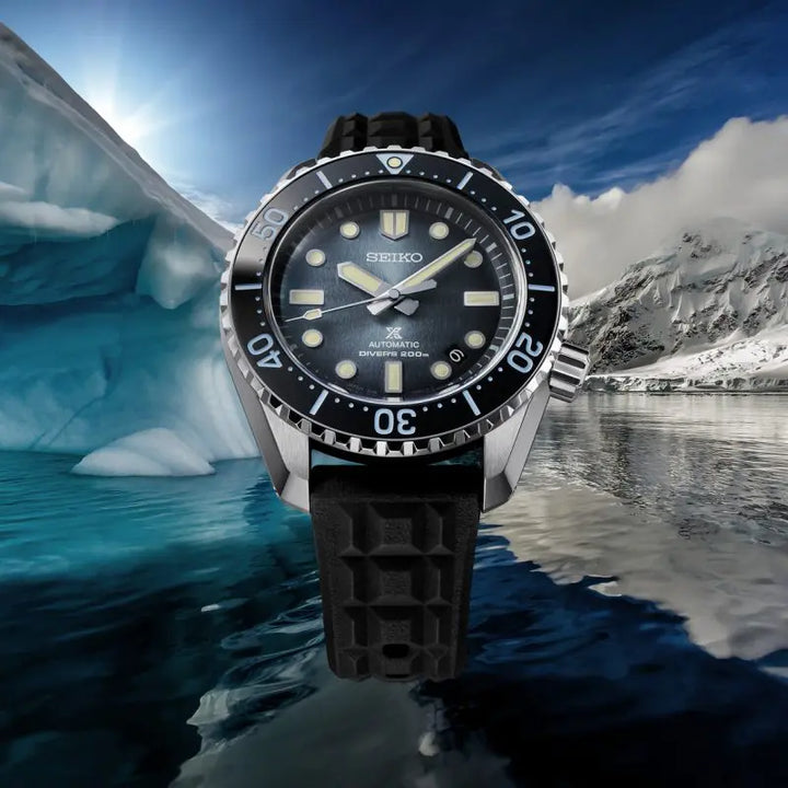 SEIKO PROSPEX SLA055J1 LIMITED EDITION SAVE THE OCEAN ANTARCTIC ICE 1968 PROFESSIONAL DIVER’S RE-INTERPRETATION MEN WATCH