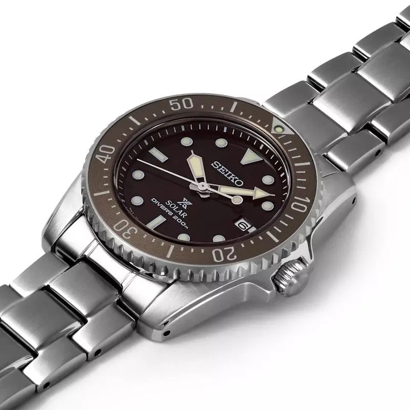 SEIKO PROSPEX SNE571P1 COMPACT SOLAR SCUBA DIVER MEN WATCH