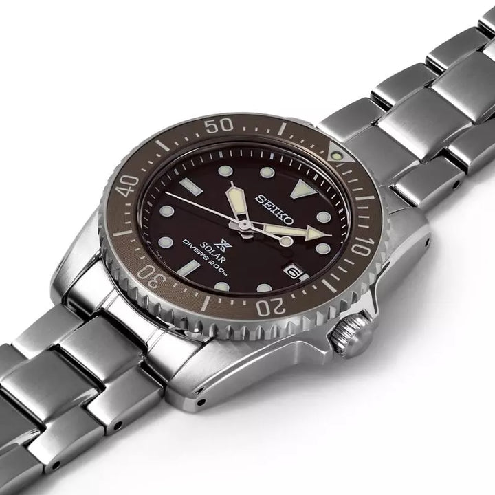 SEIKO PROSPEX SNE571P1 COMPACT SOLAR SCUBA DIVER MEN WATCH