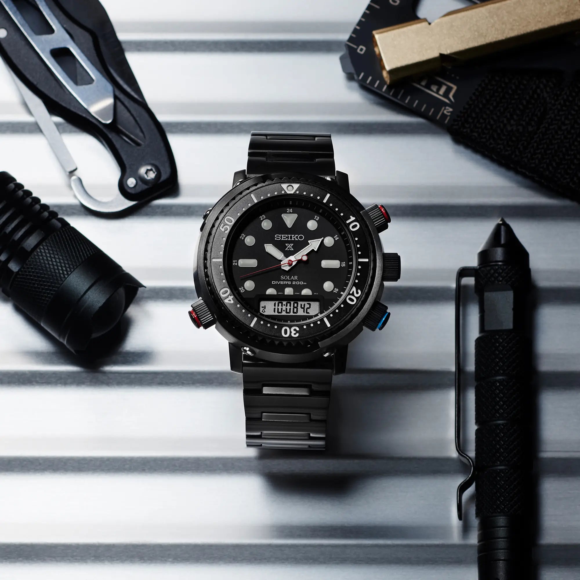 seiko hybrid divers watch