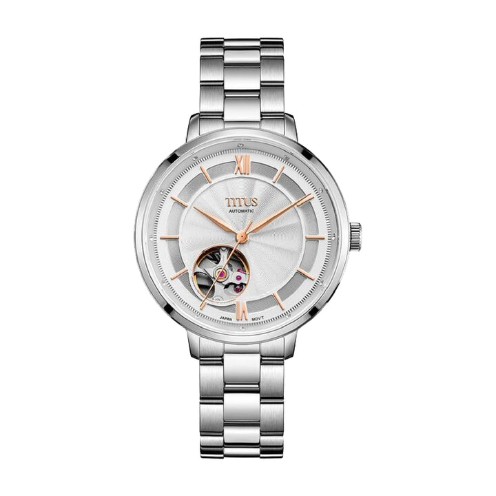SOLVIL ET TITUS ENLIGHT W06-03278-001 3 HANDS AUTOMATIC WOMEN WATCH