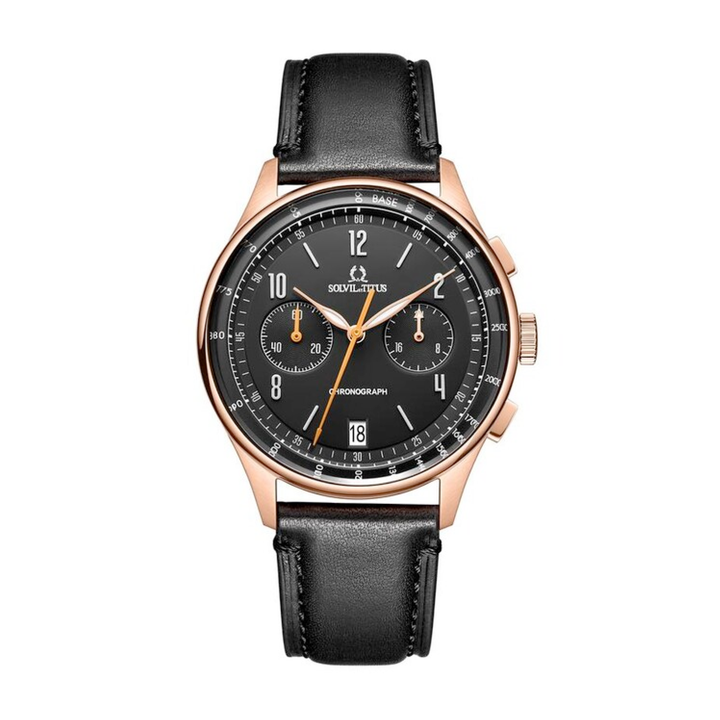 SOLVIL ET TITUS MODERNIST W06-03276-009 CHRONOGRAPH QUARTZ MEN WATCH