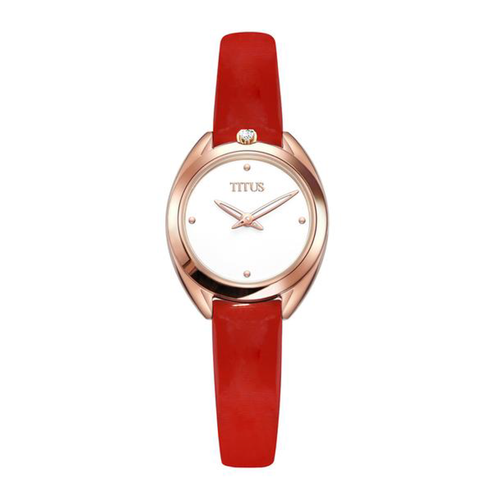 SOLVIL ET TITUS RING & KNOT W06-03133-003 2 HANDS QUARTZ WOMEN WATCH