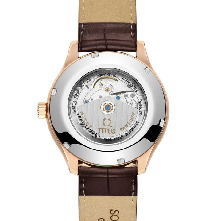SOLVIL ET TITUS SONVILIER W06-03040-002 3 HANDS DATE AUTOMATIC MEN WATCH