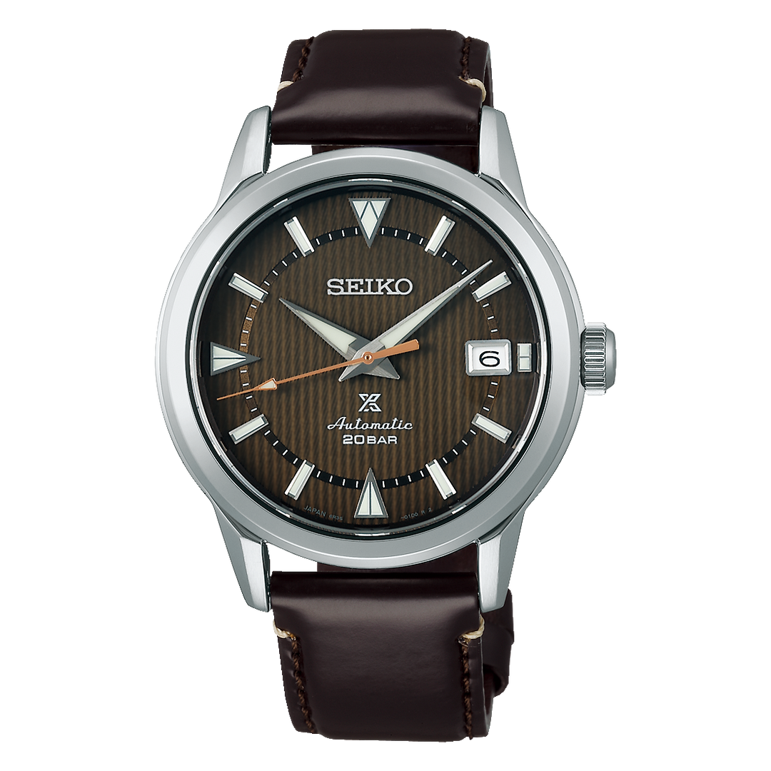 SEIKO PROSPEX SPB251J1 FOREST BROWN ALPINIST AUTOMATIC MEN WATCH