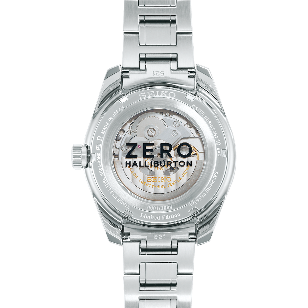 SEIKO PRESAGE SPB269J1 SHARP EDGED LIMITED EDITION ZERO HALLIBURTON MEN WATCH