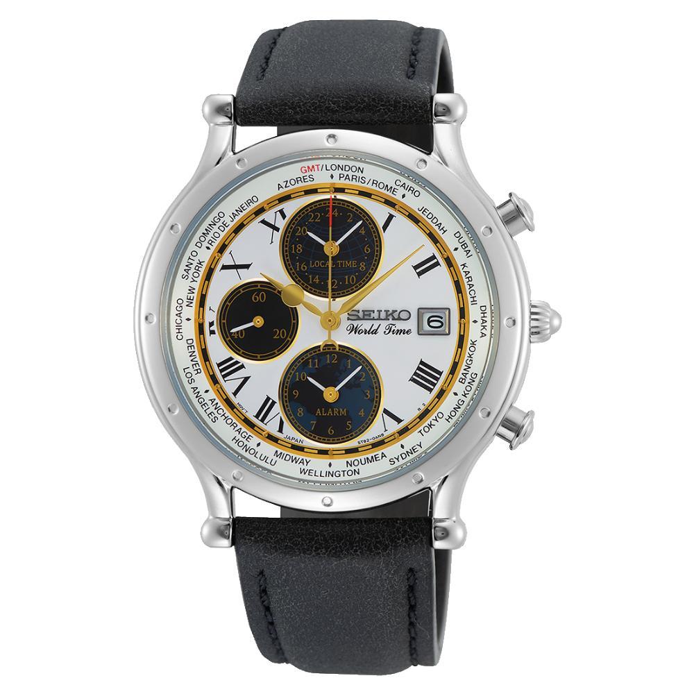 SEIKO SPL055P1 CHRONOGRAPH LIMITED EDITION AGE OF DISCOVERY MEN WATCH