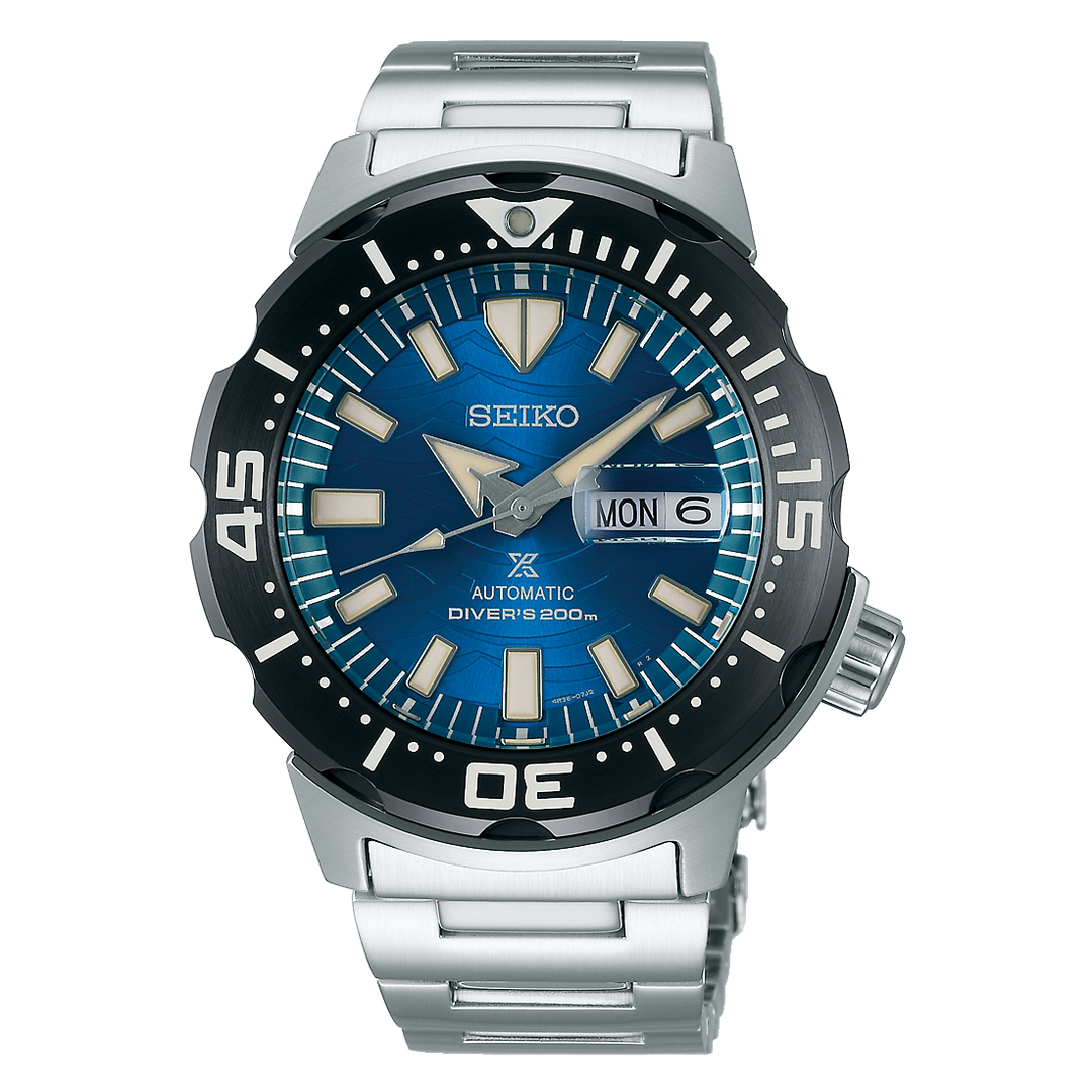SEIKO PROSPEX SRPE09K1 MONSTER SAVE THE OCEAN SPECIAL EDITION MEN WATCH