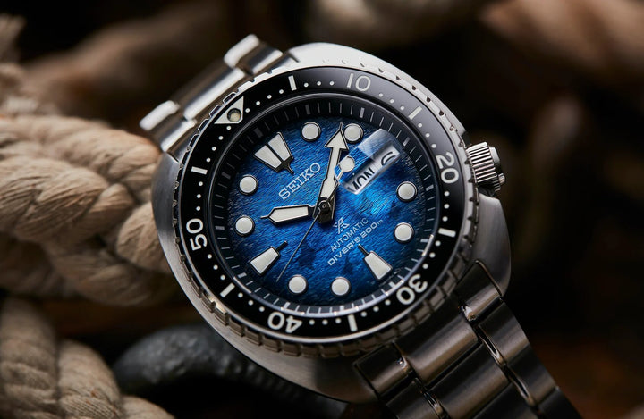SEIKO PROSPEX SRPE39K1 KING TURTLE OCEAN MANTA RAY SPECIAL EDITION MEN WATCH
