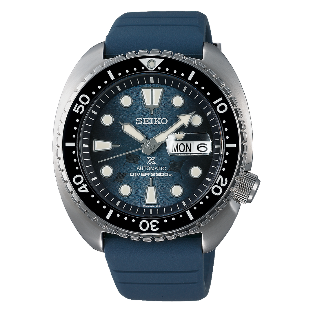 SEIKO PROSPEX SRPF77K1 SPECIAL EDITION SAVE THE OCEAN DIVER'S MEN WATCH