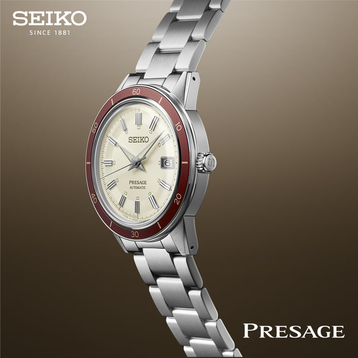 SEIKO PRESAGE SRPH93J1 STYLE 60S AUTOMATIC MEN WATCH