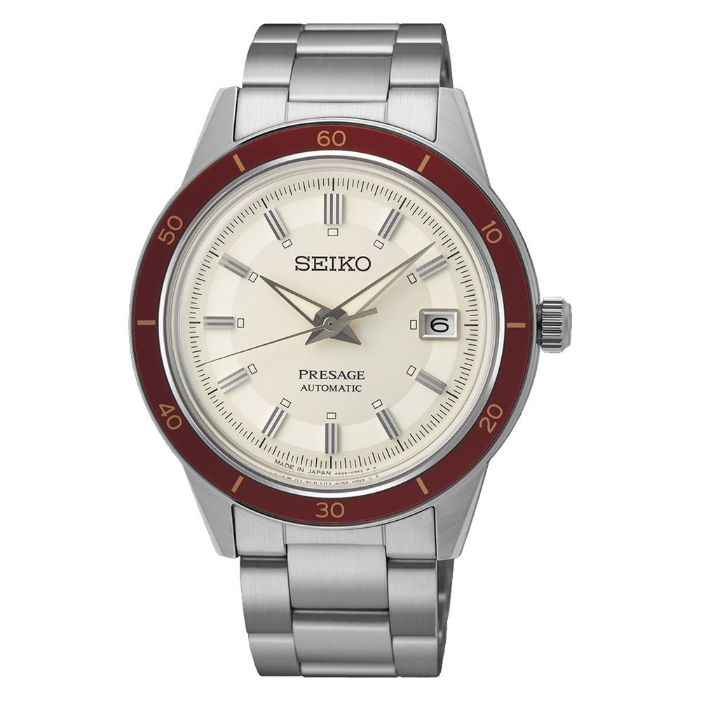 SEIKO PRESAGE SRPH93J1 STYLE 60S AUTOMATIC MEN WATCH