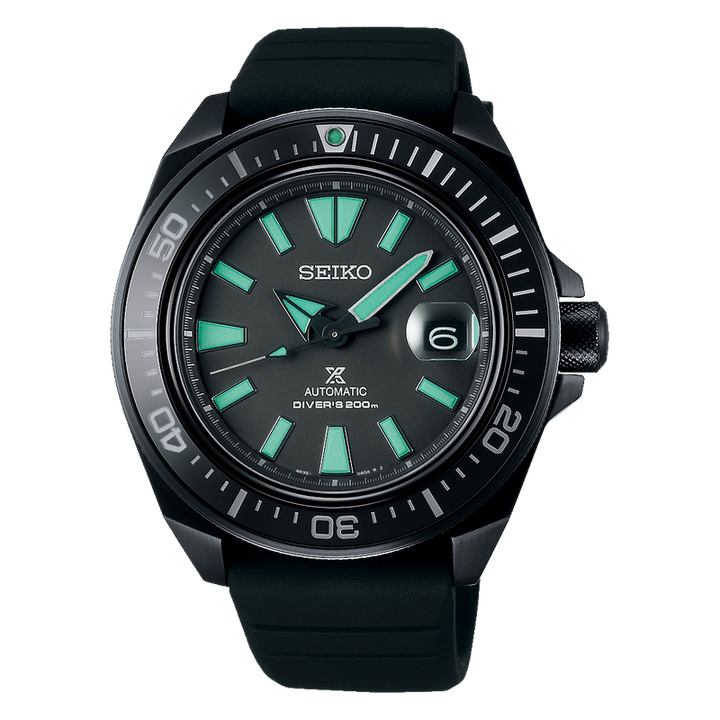 SEIKO PROSPEX SRPH97K1 LIMITED EDITION "BLACK SERIES" KING SAMURAI MEN WATCH