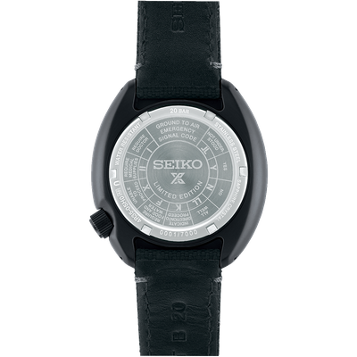 SEIKO PROSPEX SRPH99K1 LIMITED EDITION "BLACK SERIES" TORTOISE MEN WATCH