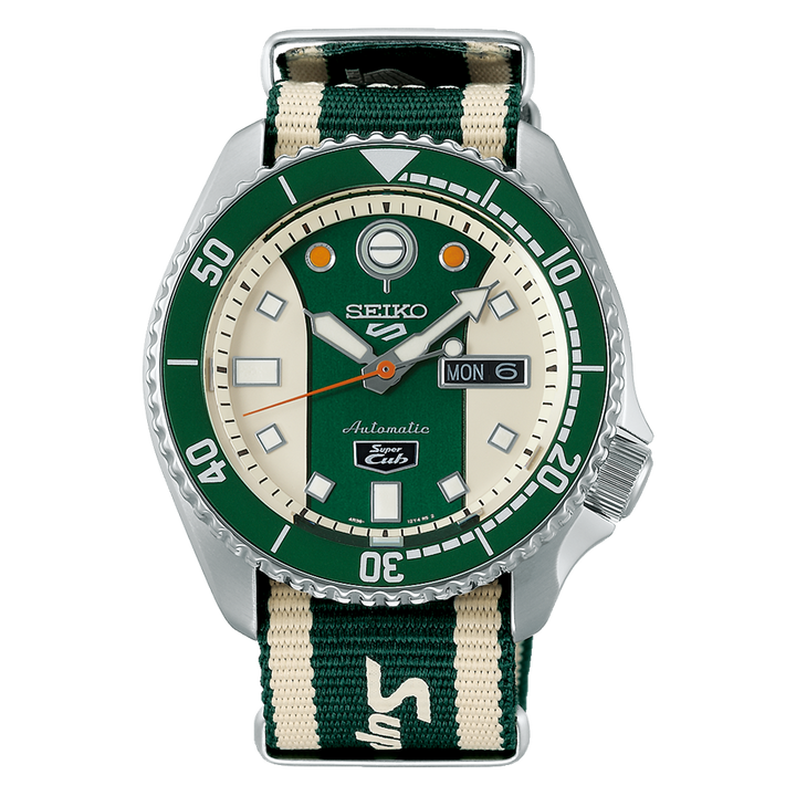 SEIKO 5 SPORTS SRPJ49K1 LIMITED EDITION HONDA SUPER CUB MEN WATCH