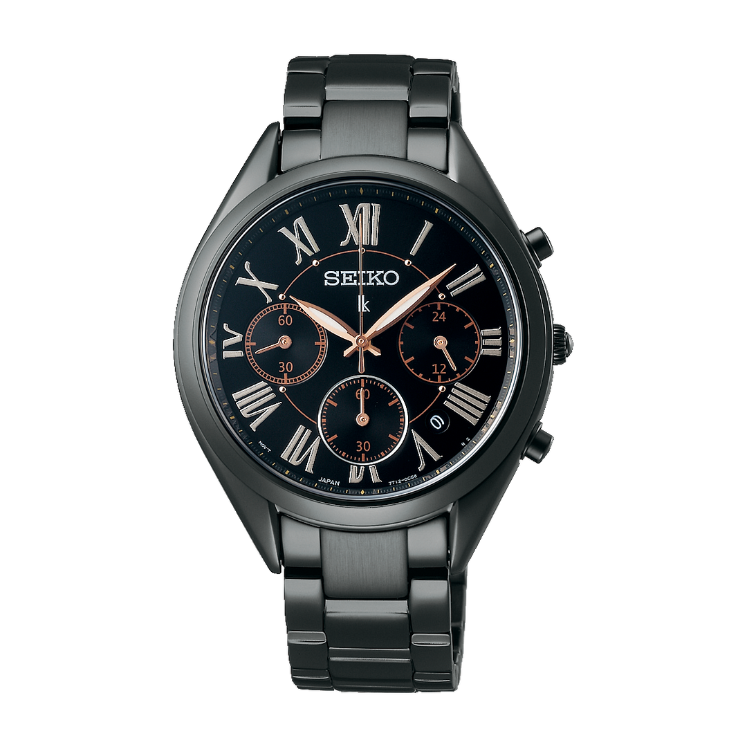 SEIKO LUKIA SRWZ17P1 CHRONOGRAPH 7T12 QUARTZ WOMEN WATCH