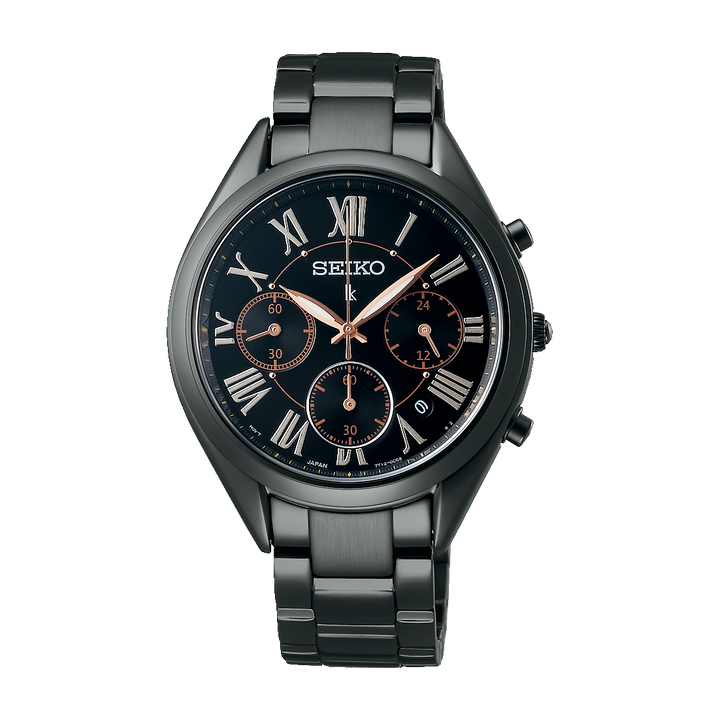 SEIKO LUKIA SRWZ17P1 CHRONOGRAPH 7T12 QUARTZ WOMEN WATCH