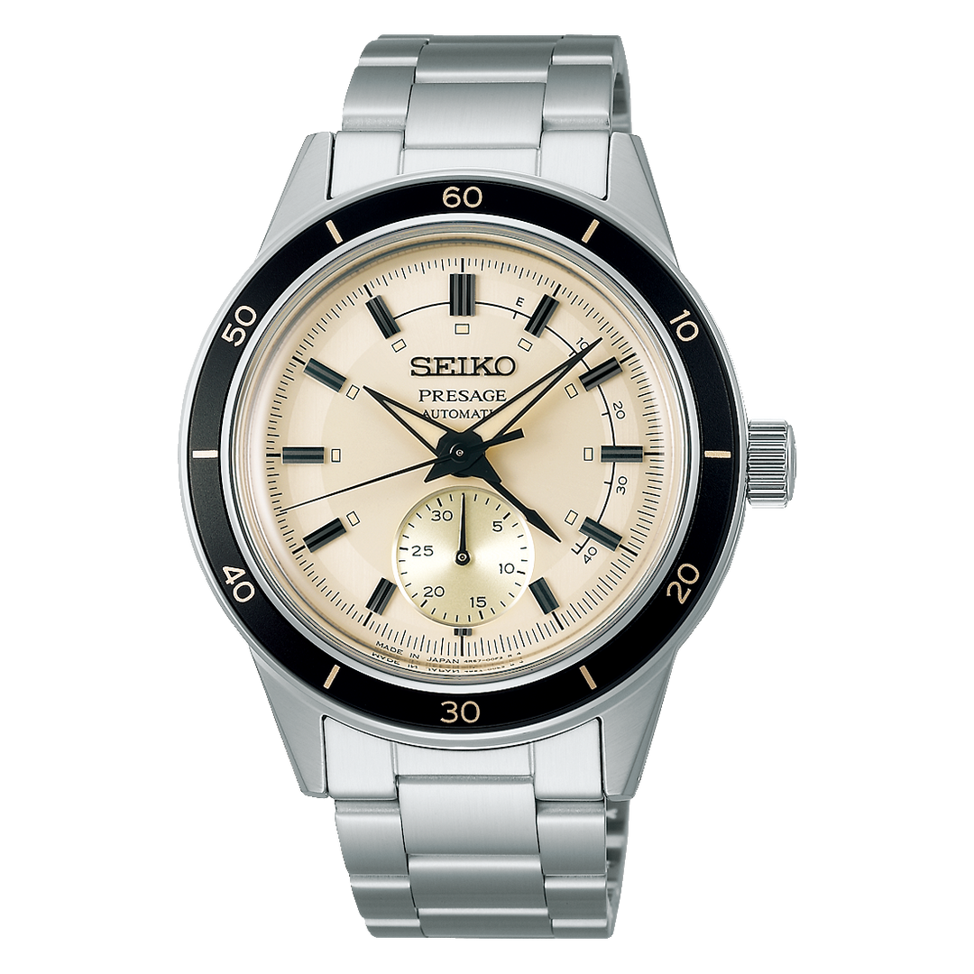 SEIKO PRESAGE SSA447J1 STYLE 60S AUTOMATIC MEN WATCH CITY CHAIN