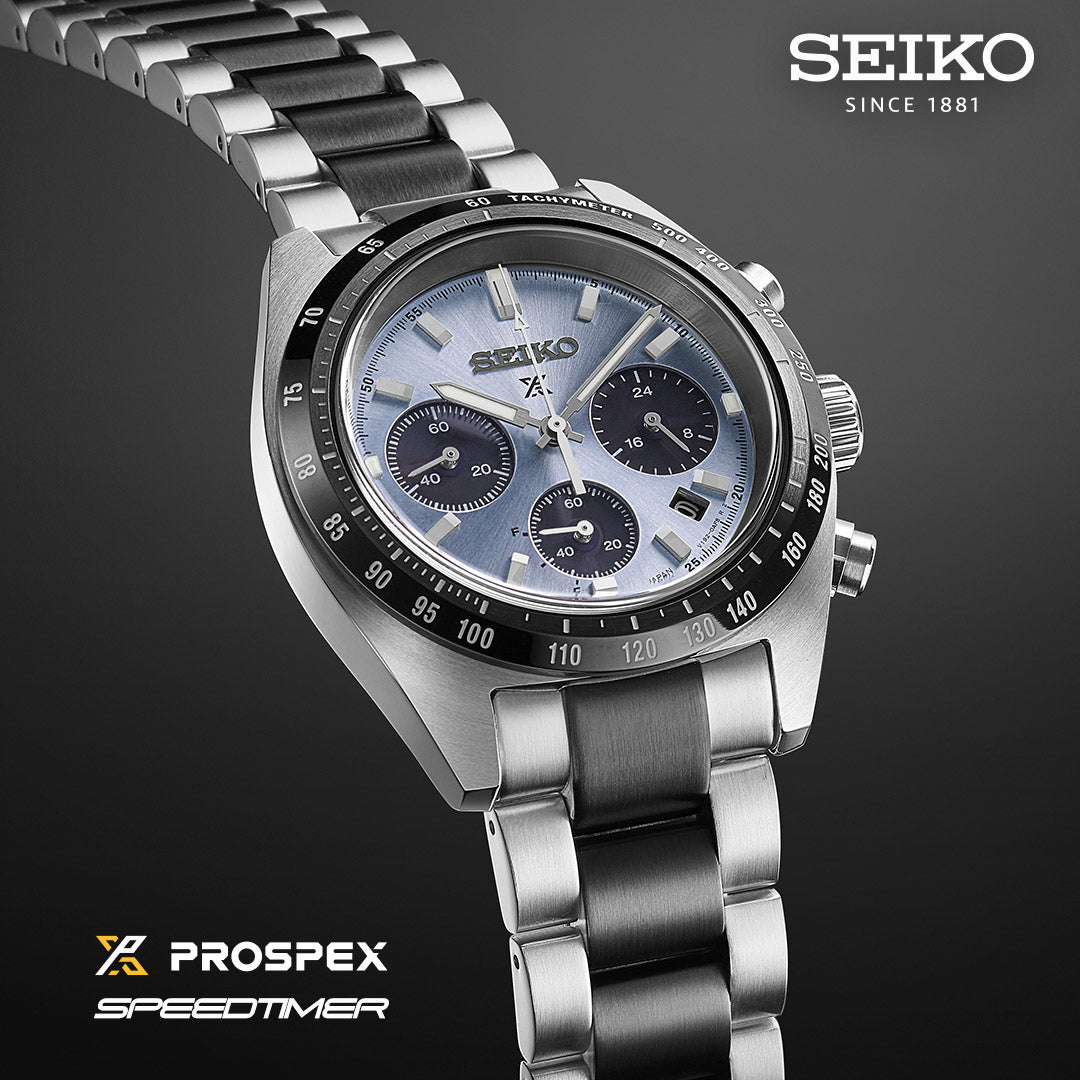 SEIKO PROSPEX SSC909P1 SPEEDTIMER "CRYSTAL TROPHY" SOLAR LIMITED EDITION MEN WATCH