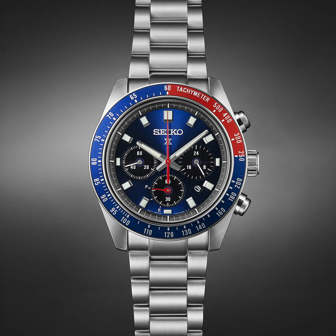 Red and sales blue seiko watch