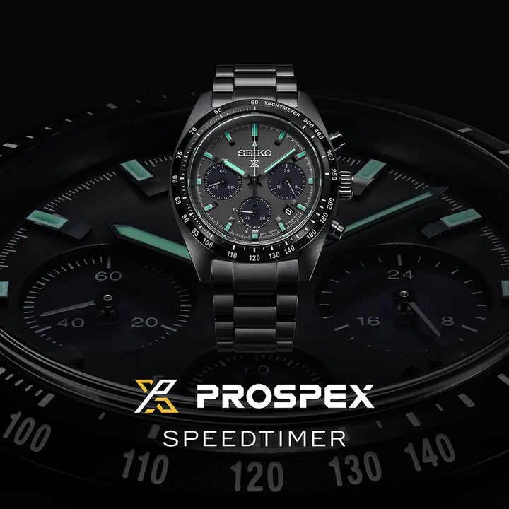 SEIKO PROSPEX SSC917P1 BLACK SERIES SOLAR CHRONOGRAPH MEN WATCH