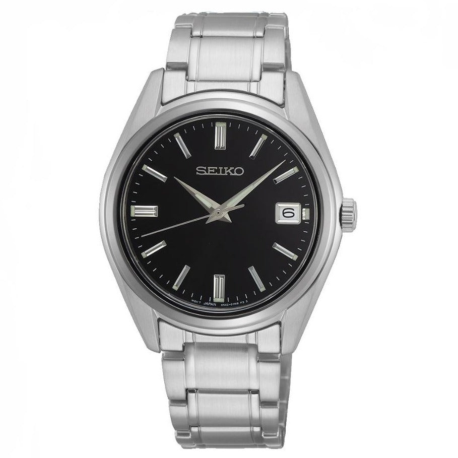 SEIKO SUR319P1 QUARTZ ANALOG 3 HANDS DATE MEN WATCH