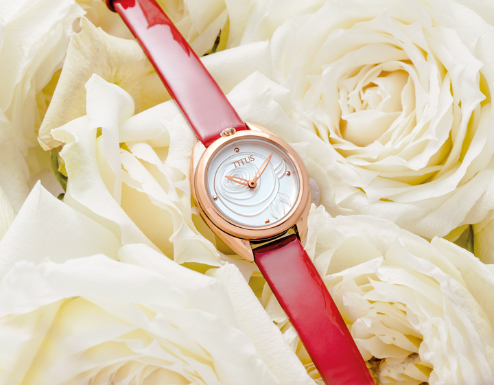 SOLVIL ET TITUS RING & KNOT W06-03172-001 2 HANDS QUARTZ WOMEN WATCH
