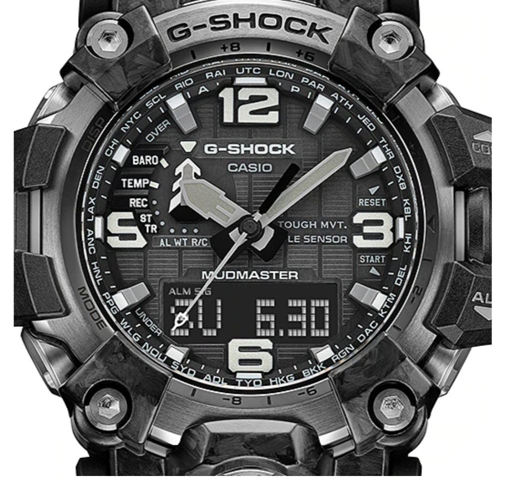 Casio g shock mudmaster 2025 black