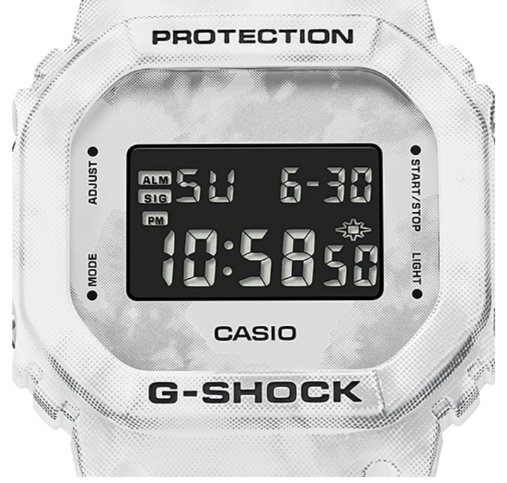 CASIO G-SHOCK DW-5600GC-7DR SPECIAL COLOUR MODELS WHITE WATCH